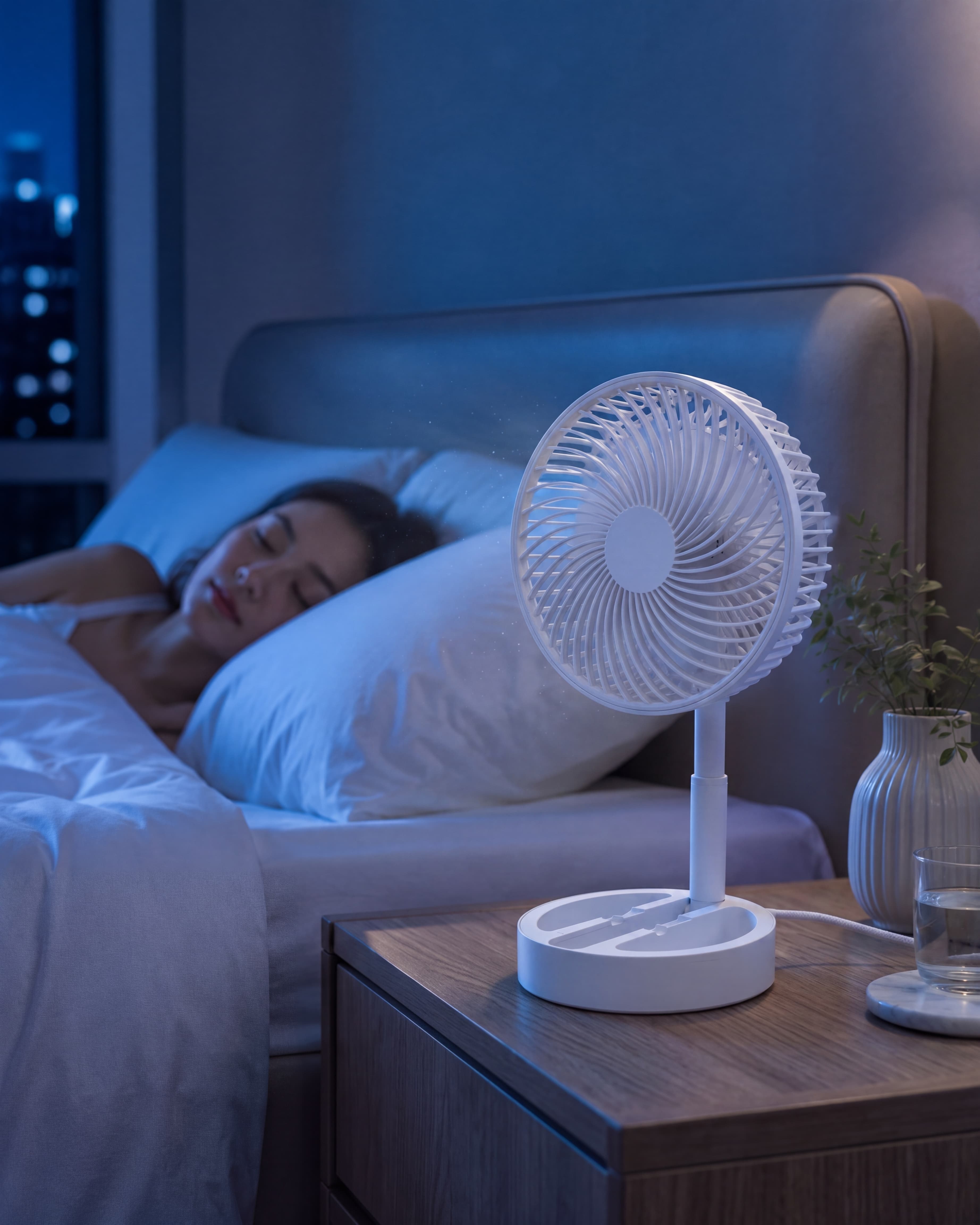 SOMNA dans une chambre calme pendant le sommeil