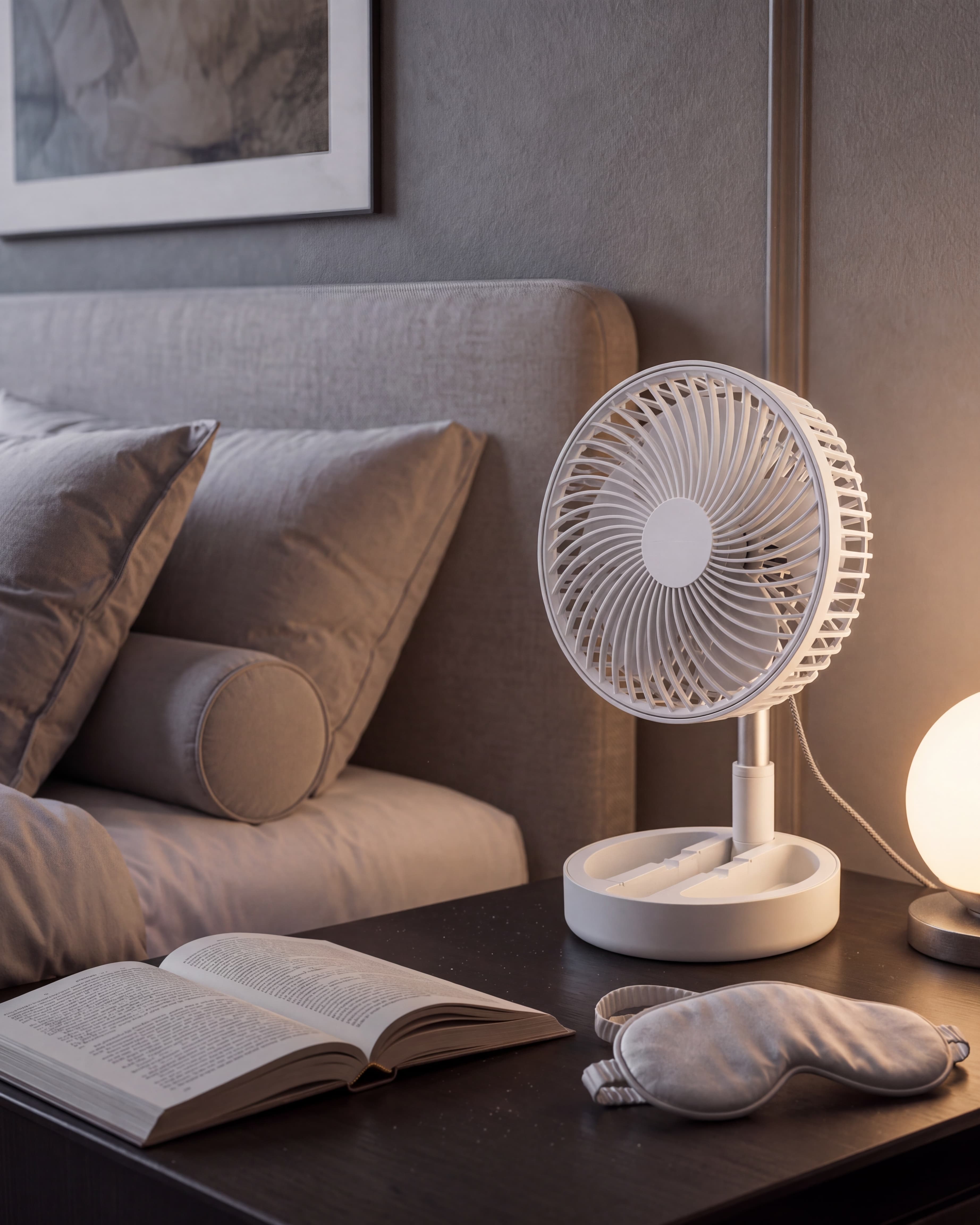 SOMNA près d'un lit dans une atmosphère chaude et calme